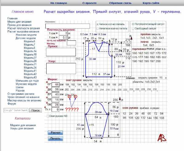 Расчет вязания. Калькулятор расчета выкройки для вязания. Программа для расчета вязания спицами. Расчет выкройки вязания спицами. Программа для рисования выкроек для вязания.